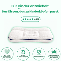 LumaFix – Ergonomisches Kinderkissen für gesunden Schlaf
