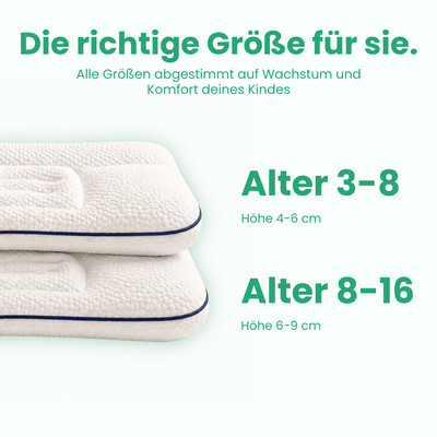 LumaFix – Ergonomisches Kinderkissen für gesunden Schlaf